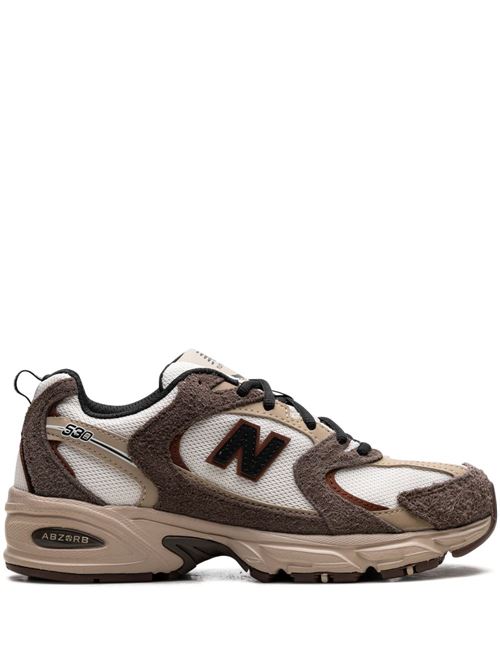 Sneakers unisex New Balance 530 beige e bianche retro running NEW BALANCE | MR530SNC